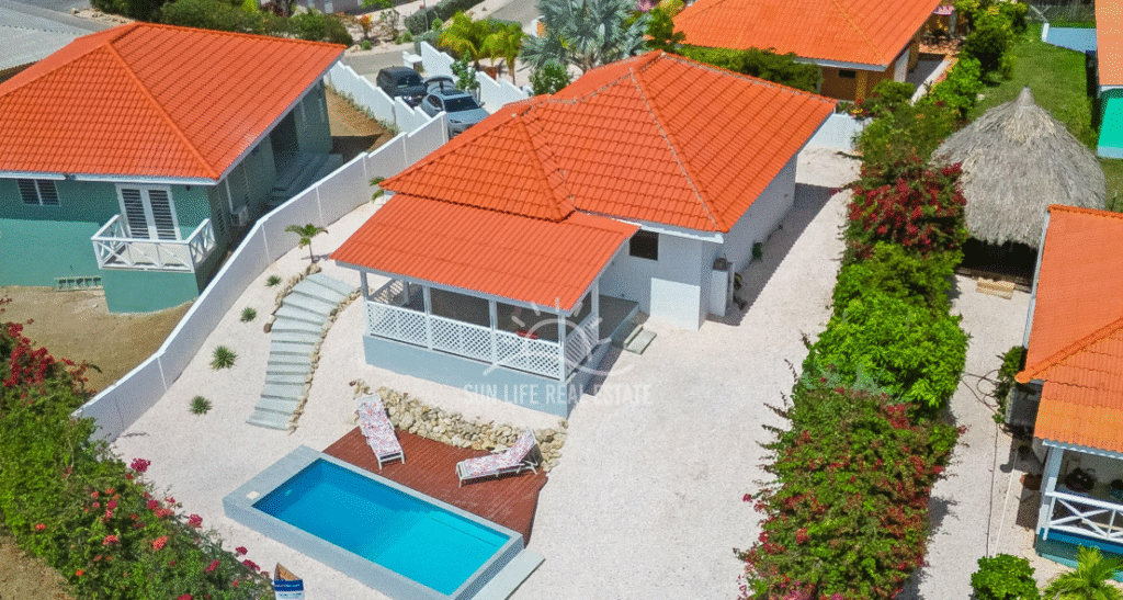 moderne villa op veilig resort
